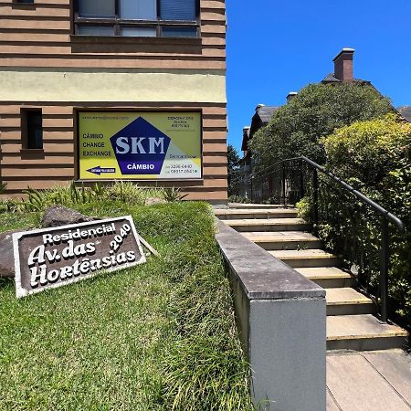 Amplo Apartamento A 200M Da Rua Coberta Gramado Exterior foto