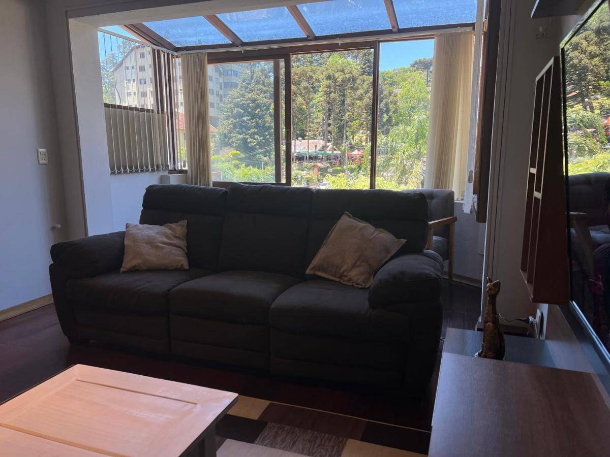 Amplo Apartamento A 200M Da Rua Coberta Gramado Exterior foto