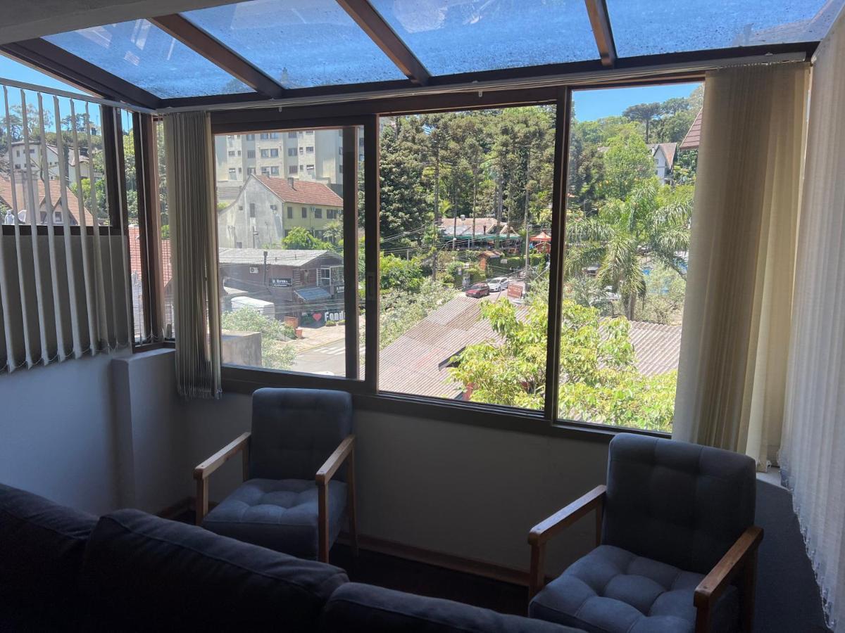 Amplo Apartamento A 200M Da Rua Coberta Gramado Exterior foto