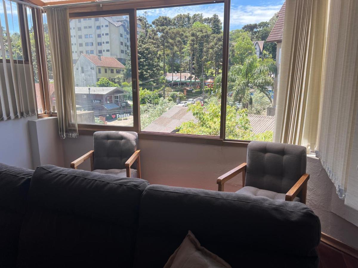 Amplo Apartamento A 200M Da Rua Coberta Gramado Exterior foto